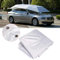 Sora Parapluie de Voiture, Tente pliée de Pare-Soleil Anti-Usure, Portable Durable pour Barbecue extérieur(Silver)