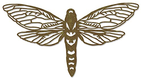 Sizzix Thinlits Stanzschablone-Perspektive Moth von Tim Holtz, 665434, Kunststoff Papier, Multicolore, Einheitsgröße