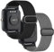 Polyjoy [2 Pack] Veryfitpro ID205L Ersatzarmband, 19mm dehnbare Nylonbänder Kompatibel mit Blackview ID205L/Yamay ID205L /Letsfit ID205L/Willful ID205L/Letscom ID205L/Fitpolo ID205L/Grv ID205L.