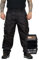 Herren Regenhose Thermohose Schneehose Outdoor Hose inkl. MF Tuch, Schwarz, Größe L