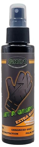 GK01 Get a Grip EXTRA GRIP Goalkeeper Glove Grip Spray, Glove Glue, Hand Grip Spray,120ml