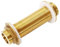 Fine Jade2 105D0225 Raccordo per Paratia in Ottone G3/4, per Tubo Flessibile, per Serbatoi d'Acqua, Color Oro, Adatto per Aperture da 21 a 26 mm