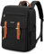 LOVEVOOK Schulrucksack Teenager Mädchen, Rucksack Damen Herren, Wasserdichter Travel Backpack mit Laptop Fach 17 Zoll, School Bag Tagesrucksack, Handgepäck für Lehrer Schule Business Reise Schwarz
