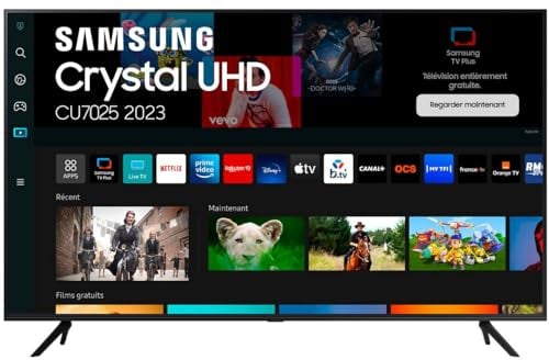 SAMSUNG TU43CU7095UXXC 43 LED Crystal UltraHD 4K HDR10+