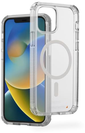Hama Handyhülle „Extreme Protect“ für iPhone 12/12 Pro und MagSafe (D3O Bumper, stoßfest, sturzsicher, bruchsicher, durchsichtige iPhone Hülle ohne Vergilben, magnetisches Case für induktives Laden)