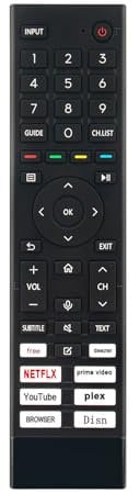 VINABTY ERF3ZE80 sub ERF3ZA80 ERF3ZB80 ERF3ZC80 ERF3ZD80 ERF3ZE80 Replacement Voice Remote Control Compatible with Hisense VIDAA TV