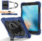 Custodie per tablet Rugged Case Compatible with iPad Pro 9.7 Inch Case,Heavy Duty Protective Cover with Adjustable Stand & Shoulder Strap,With Wrist Strap Kids-Friendly Tablet Case Custodia per tablet