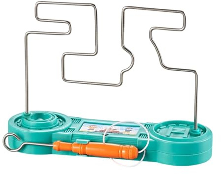Harilla Elektrisches -Touch-Spielzeug, Puzzle-Spiel, Konzentrationsübung, universelle Ausrüstung, elektrisches Bump-Spiel, Draht für, 17cmx5cmx13cm