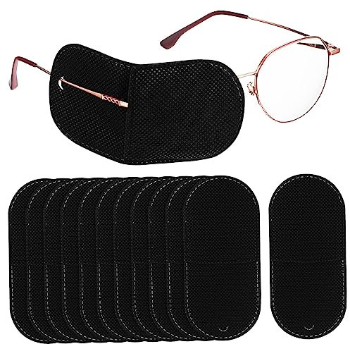 FOMIYES 12Pièces Oculaires Réutilisables pour Tissu Non Cache Oeil pour Strabisme Amblyopie pour Voyage Maison