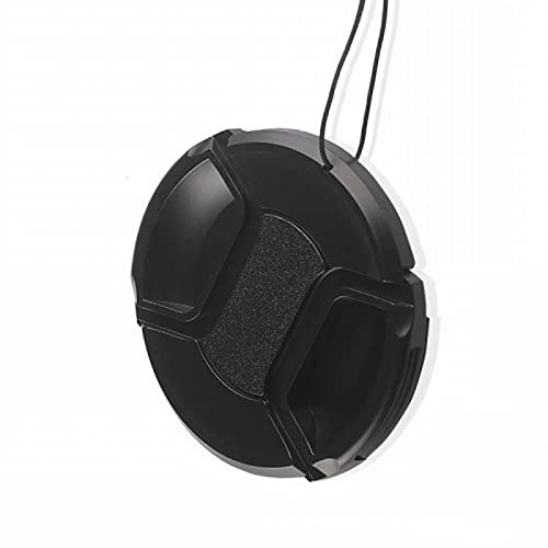 Walfront 58 -Mm -Kamera Objektivkappe ABS Material Einfach zu Installierende Schutzabdeckung Universeller Typ für Kamerasobjektiv mit Einem Durchmesser von 58 Mm aus ABS Material für