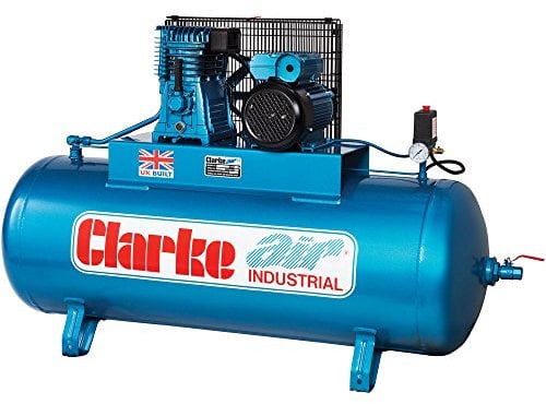 Latest CLARKE AIR COMPRESSOR XE18/200 4HP 230 volt O/L 18CFM 200 LTR 2092290