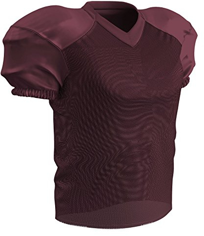Champro Herren Football Practice Jersey Time Out Fu balltrikot aus Polyester, Kastanienbraun, M EU