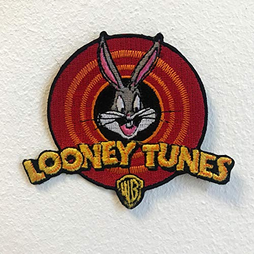 Looney Tunes Cartoons Logo zum Aufbügeln auf gesticktem Aufnäher