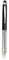 LED-Kugelschreiber, Taschenlampein Stiftform, 3-in-1 Stift/Eingabestift/LED-Licht, LED-Tintenlampen mit Nachfüllung und Batterien für Schreiben nachts (1 Pack), schwarz