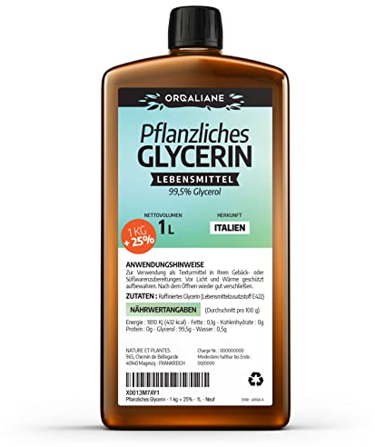 Pflanzliches Glycerin 1L - 1,25kg