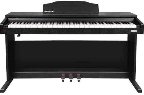 NU-X | WK-400 Digital Piano: Premium 88-Key Hammer-Action Instrument with Advanced Sound Customization, MIDI Connectivity, and Performance Features for Home, Studio, and Educational Use
