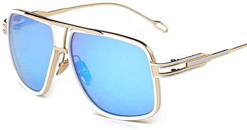 NIUASH Sonnenbrille polarisiert Sonnenbrille Männer Sonnenbrille Fahren Grandmaster Square Sonnenbrille-7