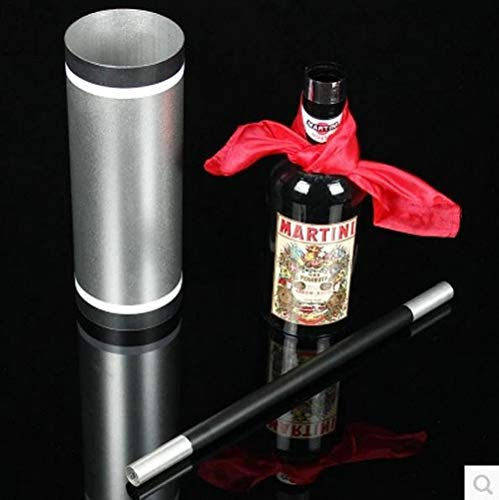 Stage Magic Gehstock, Seide und Flasche - Zaubertricks