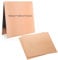 MIVIDE 4 Pcs 99.9% Pure Copper Sheet, 6 x 6, 24 Gauge(0.51mm) Thickness, Film Attached Copper Plates, Copper Metal Sheet for Jewelry Making, DIY Crafts, Repairs, Electrical