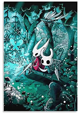 ENYPOLIS Hollow Knight, Leinwand-Kunstdruck, 30 x 45 cm, rahmenlos, für Schlafzimmer, Dekoration