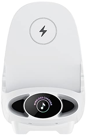 VALINK Portable Mini Chair Wireless Charger Supply for All Phones Mini Chair Shape Charger Stand Fast Charging Unique Desktop Decor Magnetic Absorption