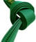 TEKKA BUDO Kampfsport Gürtel - Grün 260 cm Länge, 4 cm Breite - Karate, Judo, Taekwondo, Jujutsu, Kickboxen, Ninjutsu, Grüngurt