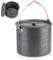 Naturehike Camping Suppentopf Kochgeschirr mit Deckel Groß Outdoor Tragbares Hängetopf Kochset für 1-6 Personen