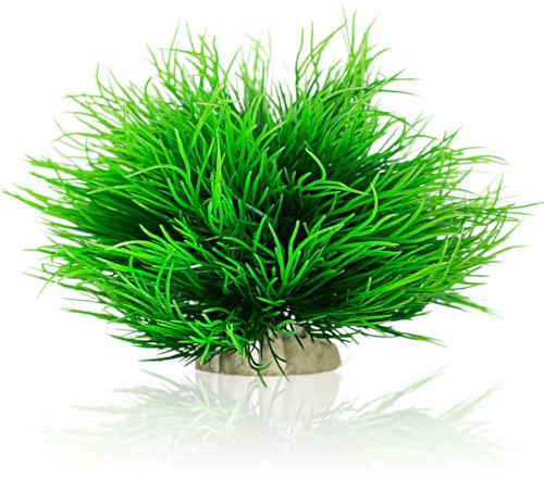 TAOMYPETS Aquarien Pflanzen Plastik Aquarium Dekor Korallenriff Ornamente (Grün)