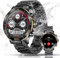 Montre Connectée Homme, 1,43 AMOLED Montre Homme Appel Bluetooth IP68 étanche 130+ Modes Sportifs, Bracelet Connecté Smartwatch Moniteur de Sommeil Fréquence Cardiaque Podomètre pour Android iOS