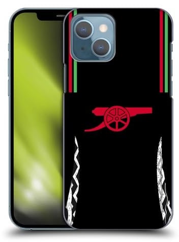 Head Case Designs Officially Licensed Arsenal FC Away 2024/25 Kit Hard Back Case Compatible With Apple iPhone 13