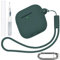 Hülle Kompatibel mit Air Pods 4 Hülle 2024, Silikon Hülle Kompatibel mit Apple AirPods 4 Generation Hülle Case, Stoßfeste Hülle für AirPod Case mit AirPod Reinigungsset Karabiner Trageband