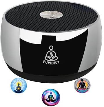 Sound Frequency Machine,PUVIDJUT Meditation Tone Healing Device - Solfeggio Bath for Yoga, Mindfulness,Meditation Singing Therapy System of Chakra and Stress