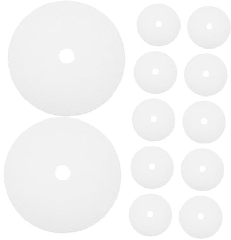 EXHUMKY 12pcs Round Silicone Non-Stick Drying Mat for Food Dehydration Silicone Dehydrator Sheets for Fruit Drying Reusable Pads for Kitchen Use