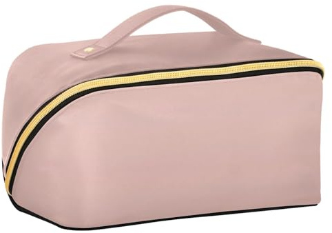 Zathe Rose Gold Compartment Travel Bag, Gradient Waterproof Ladies Travel Bag With Compartments And Handle