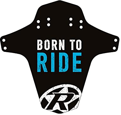 Reverse Mudguard Schutzblech Born to Ride, hell blau