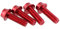 Wolf Tooth | Water Bottle Cage Bolts | Red | Bike Accessories Custom Parts Precision Engineered