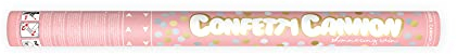 PartyDeco Konfettishooter Circles Gold/Silber 60cm
