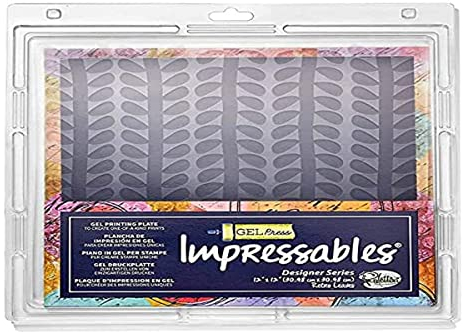 Gel Press GEL10803-SLM-01 Gelteller, Acryl, mehrfarbig, 12 x 12 in