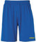uhlsport Kinder Center Basic Shorts, Bordeaux/Skyblau, 152