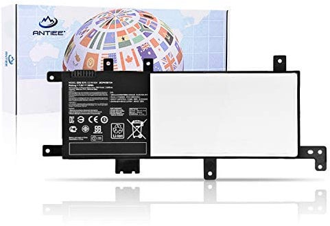 ANTIEE C21N1634 C21PqCH Replacement Laptop Batteria per ASUS Vivobook FL5900U R542UR A542U R542UR-GQ378T FL5900L A580UR FL8000U Series 0B200-02550000 0B200-02550200 2ICP4/59/134 7.6V 38Wh