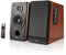 Edifier R1700BTs Active Bluetooth Bookshelf Speakers - 2.0 Wireless Near Field Studio Monitor Speaker - 66w RMS with Subwoofer Line Out - Wooden Enclosure