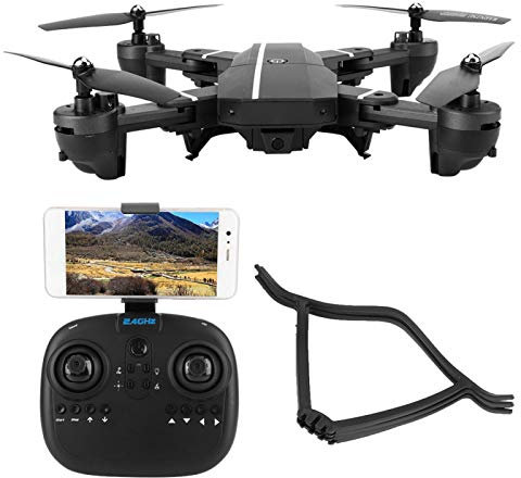 EVTSCAN Drone per Fotografia Aerea Pieghevole quadricottero UAV con Custodia Portatile Fotocamera da 0,3 MP Telecomando 100 m