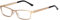 Edison & King Lesebrille Elements – schmale Metallbrille mit Premiumgläsern – entspiegelt und gehärtet (Gold-Antique, +3,00 dpt)