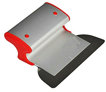 ErgoPlane CT01 Professional Surface Spatula 150 mm with Super Flexible Stainless Steel Blade 0.3 mm Ergonomic Aluminium Handle
