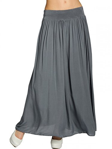 Caspar RO012 Leichter Langer Damen Sommerrock