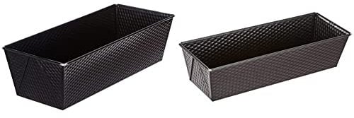 Kaiser Classic Backform Kastenform 35,5x15,5x10 cm & Kaiser Classic Backform Kastenform 30 x 11 x 8 cm, Königskuchenform antihaftbeschichtet, Brotbackform, Kastenform Kuchen Brote, sauerteigbeständig