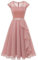 Wedtrend Cocktailkleider Elegant für Hochzeit a Linien Kleid Damen Sommer Abendkleider Damen WT0212 Blush S