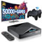 Kinhank Retro Console, Super, X2 Pro - 64GB DUAL Joystick 82.000+ Spiele 50+ SPIELKONSOLEN PSP/PS1/SNES/NES/N64/DC/NEO GEO - S905X2 & 2G DDR4 + 32G EMMC, 4K @ 60Hz UHD-Ausgang
