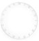 Zahlenring Dartscheibe - passt auf Fast alle Dartboards. Durchmesser ca. 43cm