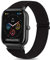 Vancle für Amazfit GTS 2 Mini Armband/GTS/GTS 2/GTS 2e/GTS 3/GTS 4/GTS 4 Mini Armband,20mm Dehnbar Verstellbar Nylon Solo Loop Elastisch Stoff Ersatzarmband für GTR 42 mm (Schwarz)